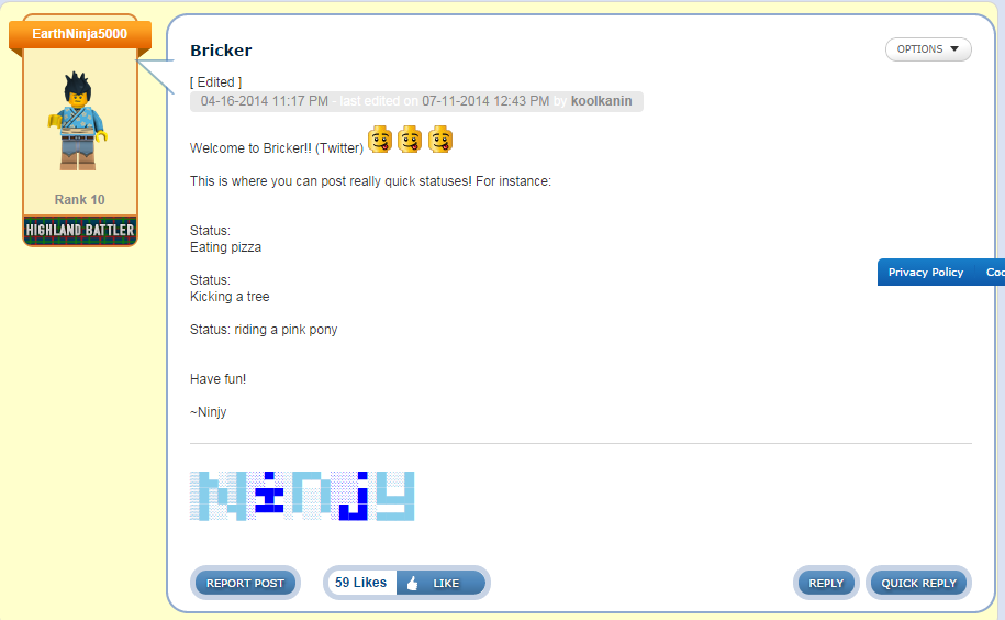 Bricker LEGO Message Boards Wiki Fandom