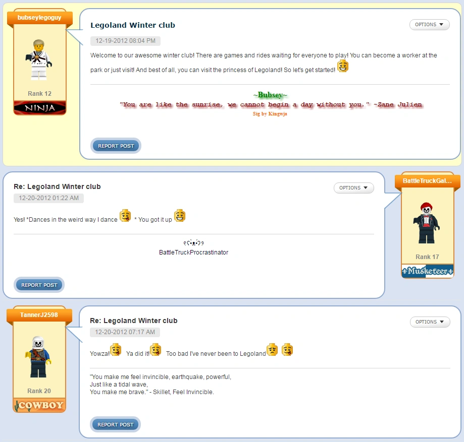 Legoland Winter Club LEGO Message Boards Wiki Fandom