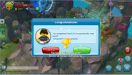 The Series 11 Grandmaster Achievement being awarded.