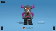 A Collection Showcase of Bull Clone in Lego Brawls.