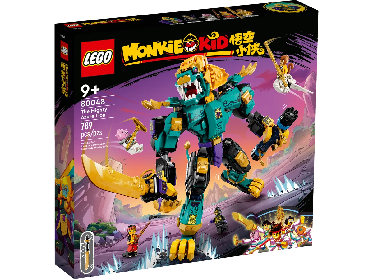 80048 The Mighty Azure Lion | Monkie Kid Wiki | Fandom