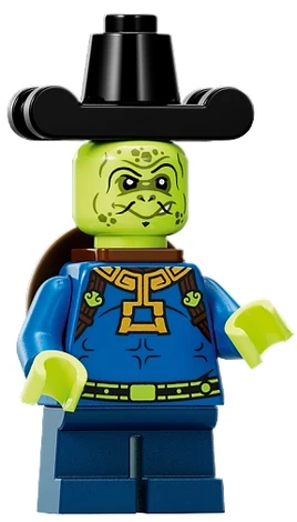 Turtle minister minifigure