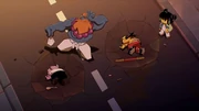 Pigsy, Sandy, MK, and Mei