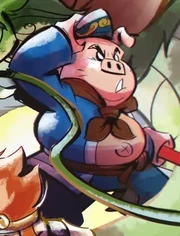 Zhu bajie illustastion