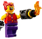 Red son bbq megapolis minifigure