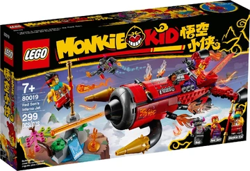 80019 Red Son's Inferno Jet | Monkie Kid Wiki | Fandom