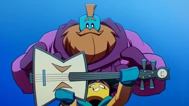 Benched sandy on bass