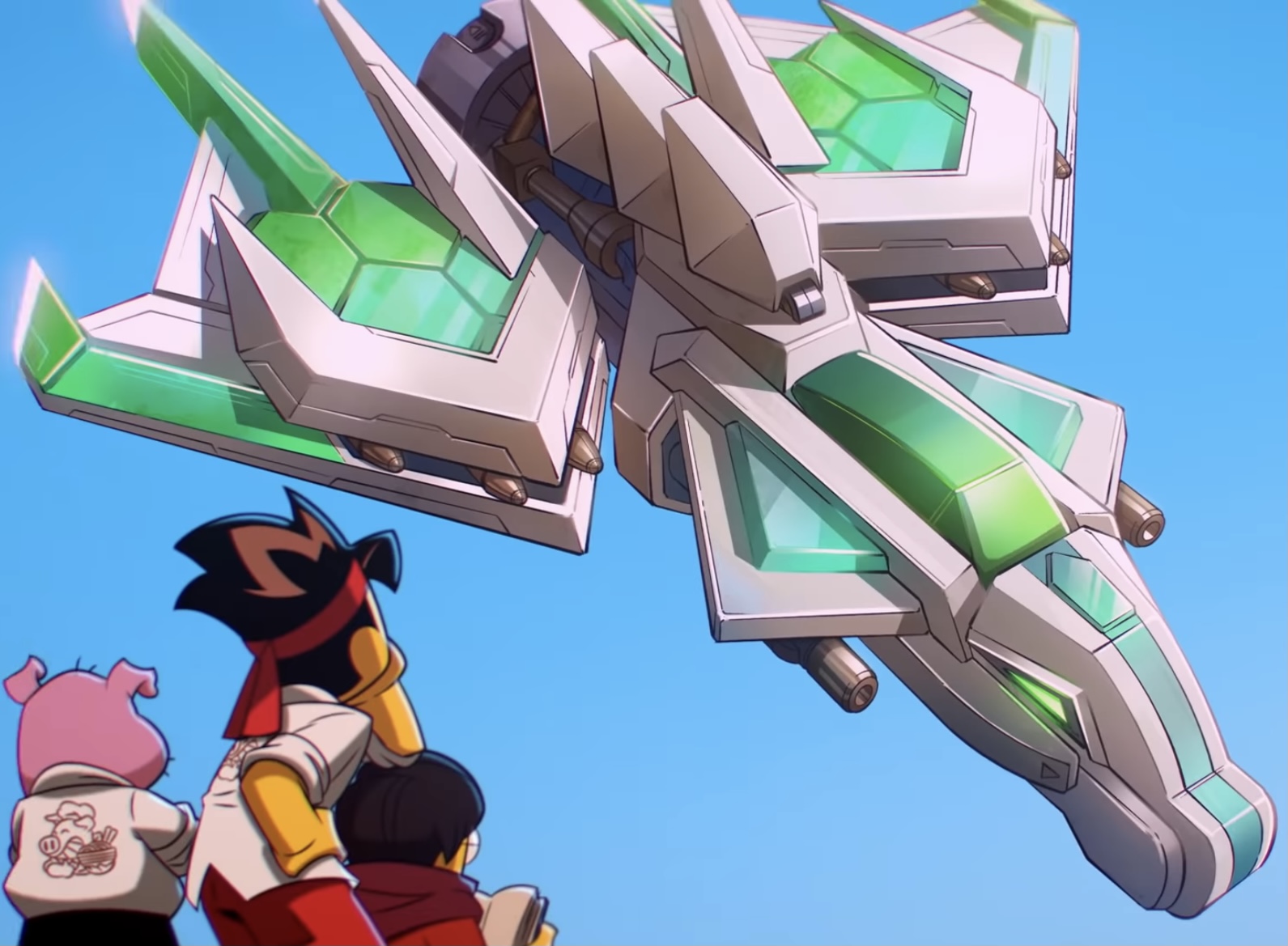 White Horse Dragon Jet | Monkie Kid Wiki | Fandom
