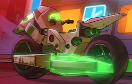 White Dragon Horse Bike