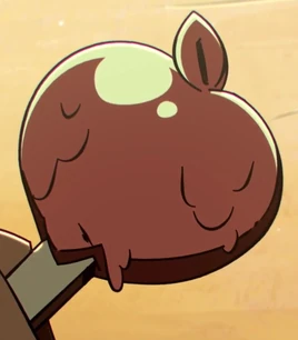Peach popsicle