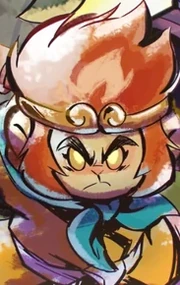 Monkey king circlet illustation