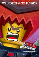 The LEGO Movie Poster Lord Buisiness