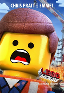 The LEGO Movie Poster Emmet