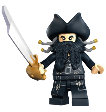 Blackbeard | Lego Pirates of the 