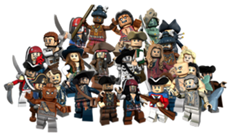Lego pirates of the caribbean minifigures outlet