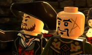 Barbossa and Sao Feng.