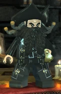 Blackbeard in Tia Dalma's Hut