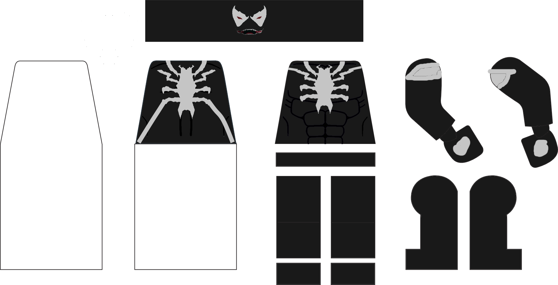 lego scarlet spider decals