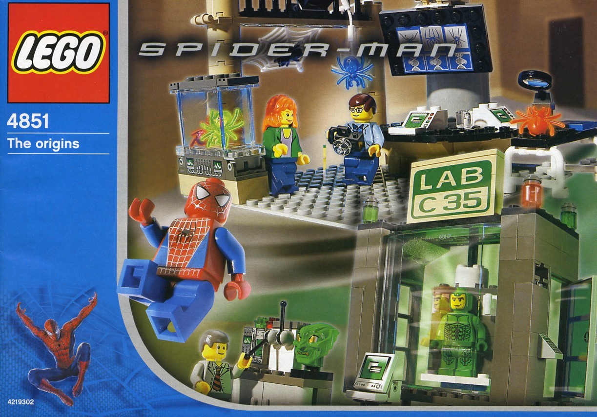 Lego sale spiderman 2002