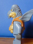 A side view of the 2011 minifigure