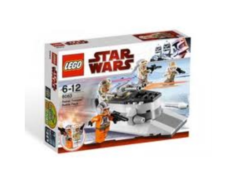 Lego Star Wars Minifigure Hoth Rebel Trooper Officer Lideck Firest 8083 