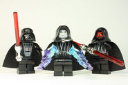 Darth Vader, Darth Sidious and Darth Maul