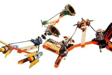7171 Mos Espa Podrace | Lego Star Wars Wiki | Fandom