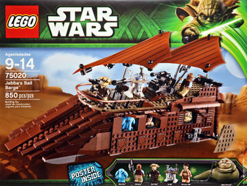 Jabba the hutt lego ship store