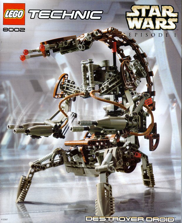 lego technic star wars destroyer droid