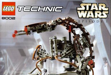 LEGO review - 8000 Pit Droid Star Wars Lego Technic 