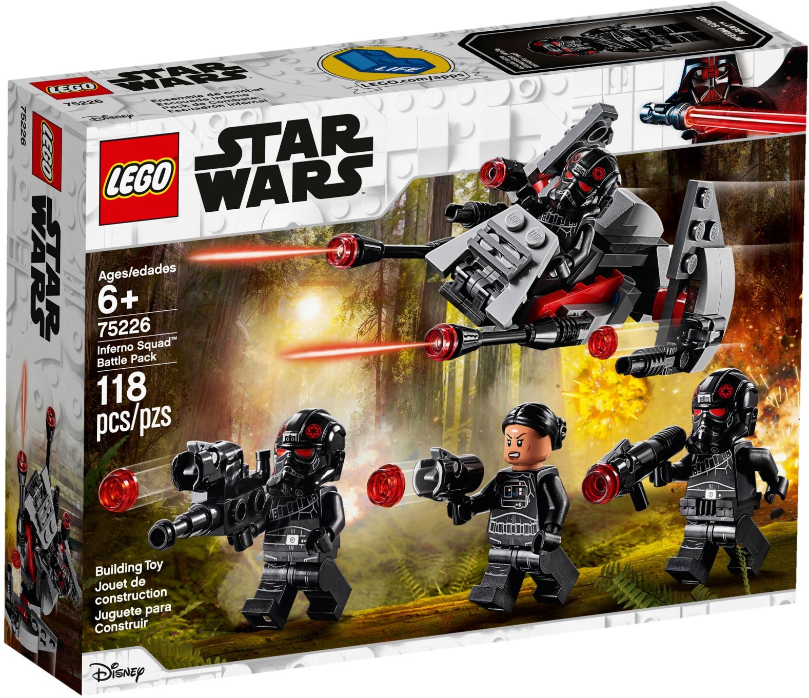 75226 Inferno Squad Battle Pack Lego Star Wars Wiki Fandom