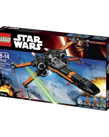 poe's x wing fighter lego