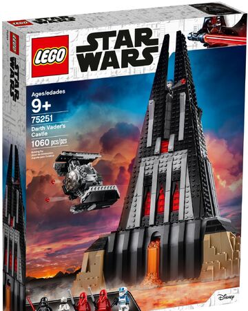 star wars darth vader castle lego