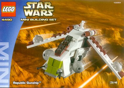 4490 MINI Republic Gunship Lego Star Wars Wiki Fandom