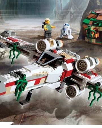 luke skywalker lego x wing