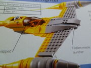 Naboo Starfighter in book