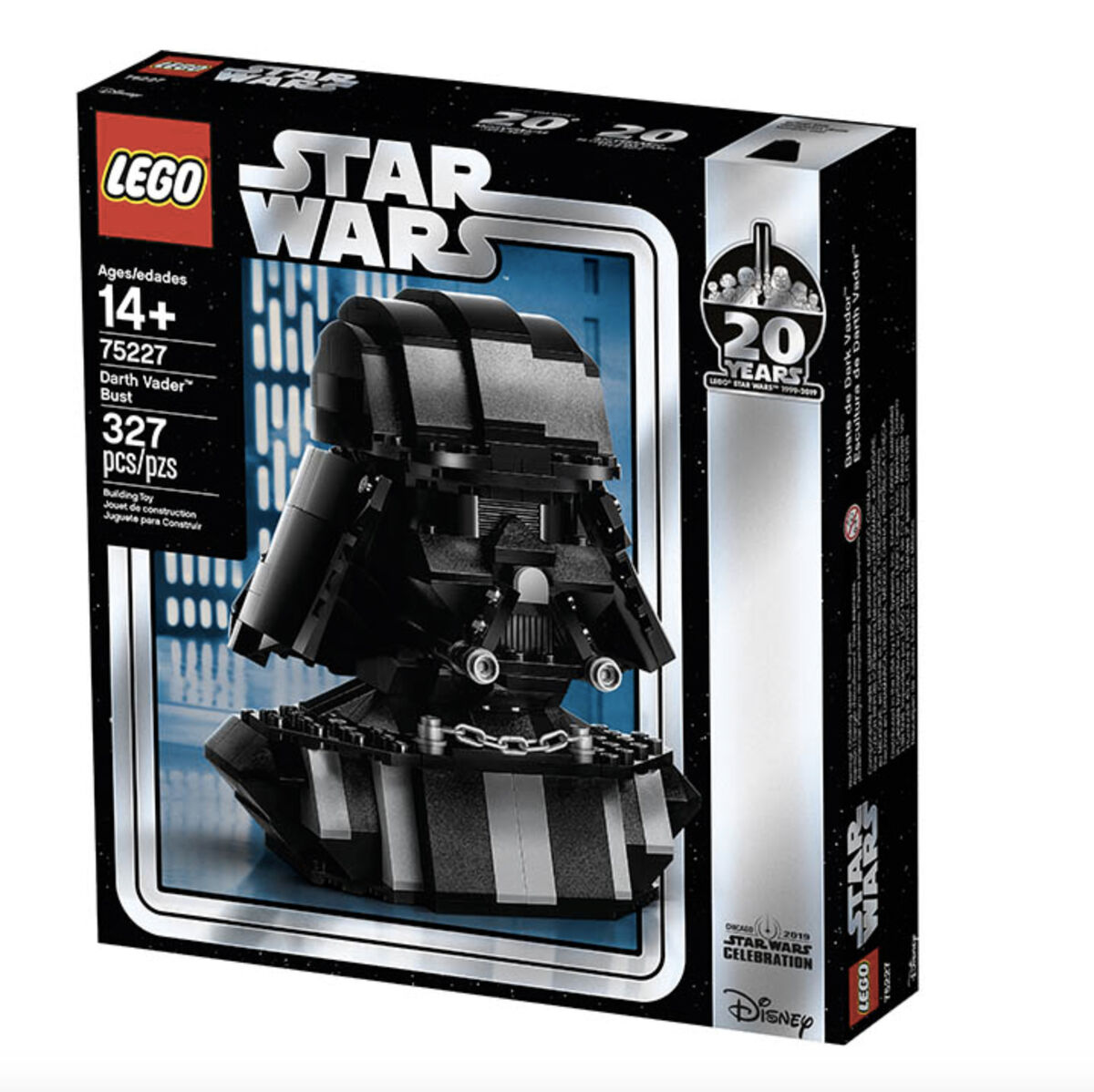 Lego star wars 75227 shop darth vader bust