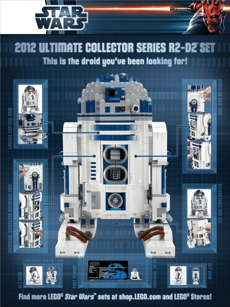 R2d2 lego 10225 new arrivals