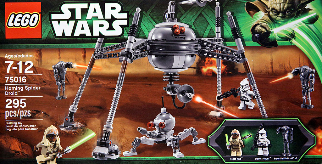 75016 Homing Spider Droid | Lego Star Wars Wiki Fandom
