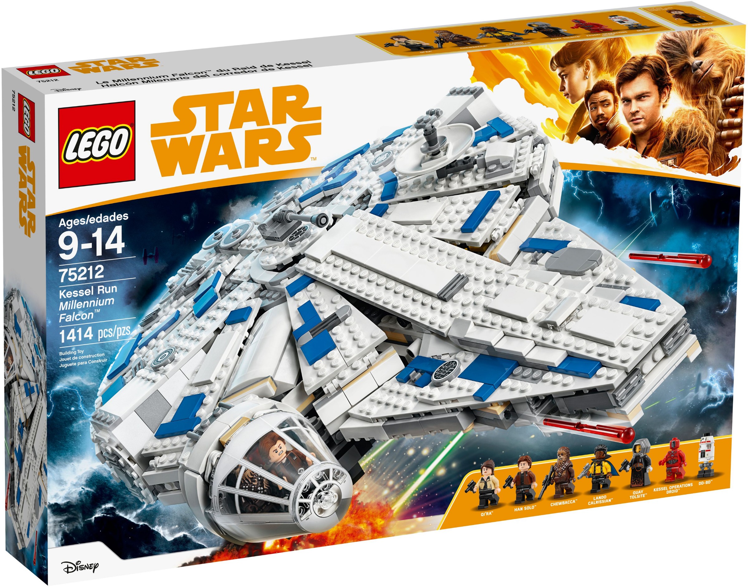 star wars falcon lego