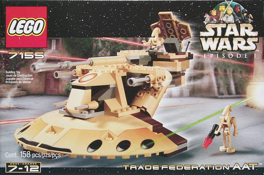 7155 Trade Federation AAT | Lego Star Wars Wiki | Fandom