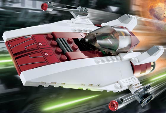 6207 A-Wing Fighter | Lego Star Wars Wiki | Fandom