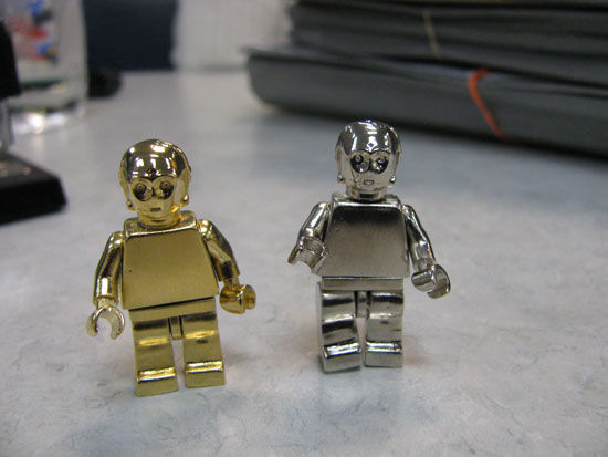 Gold c3po sales