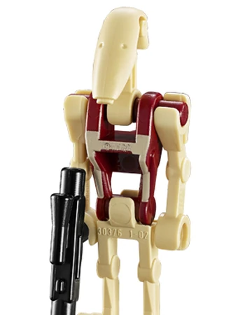 Battle Droid Security Lego Star Wars Wiki Fandom The 8002 technic destroyer droid is a technic star wars set of a destroyer droid, otherwise known as a droideka. battle droid security lego star