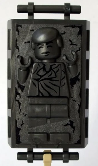 lego han solo frozen in carbonite