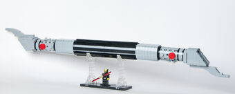 double bladed lightsaber toy