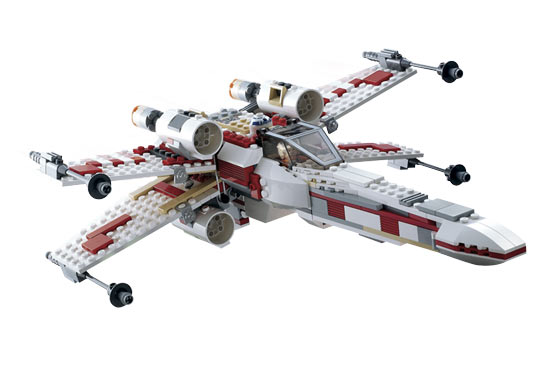 lego star wars x wing fighter