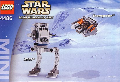 4486 MINI AT ST Snowspeeder Lego Star Wars Wiki Fandom