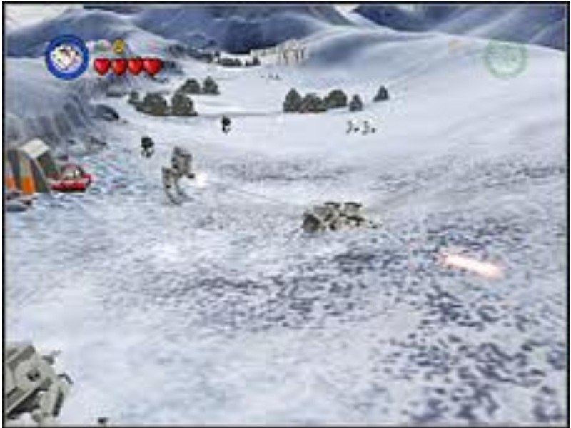 lego star wars hoth battle