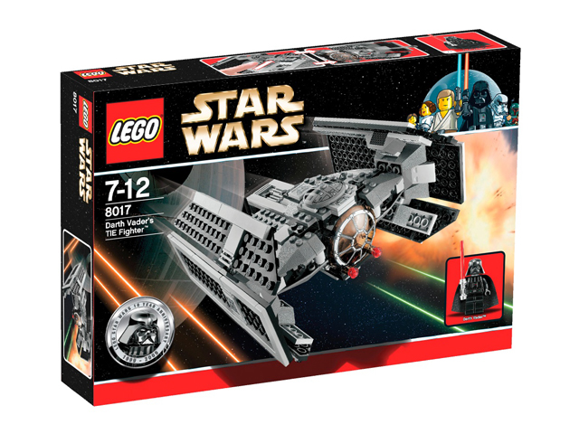8017 Darth Vader s TIE Fighter Lego Star Wars Wiki Fandom